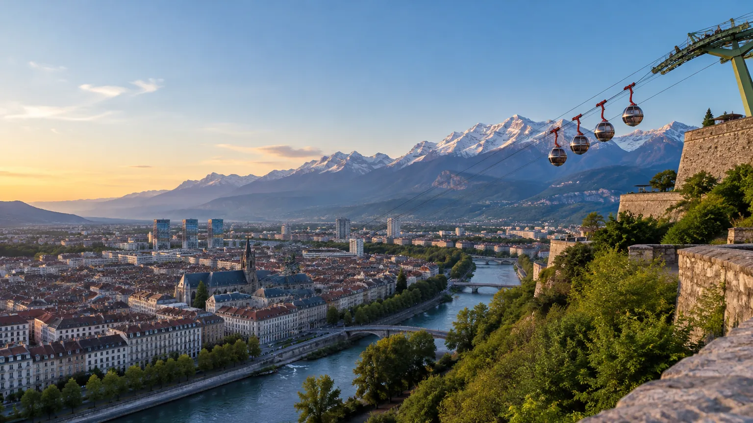 Vue de Grenoble