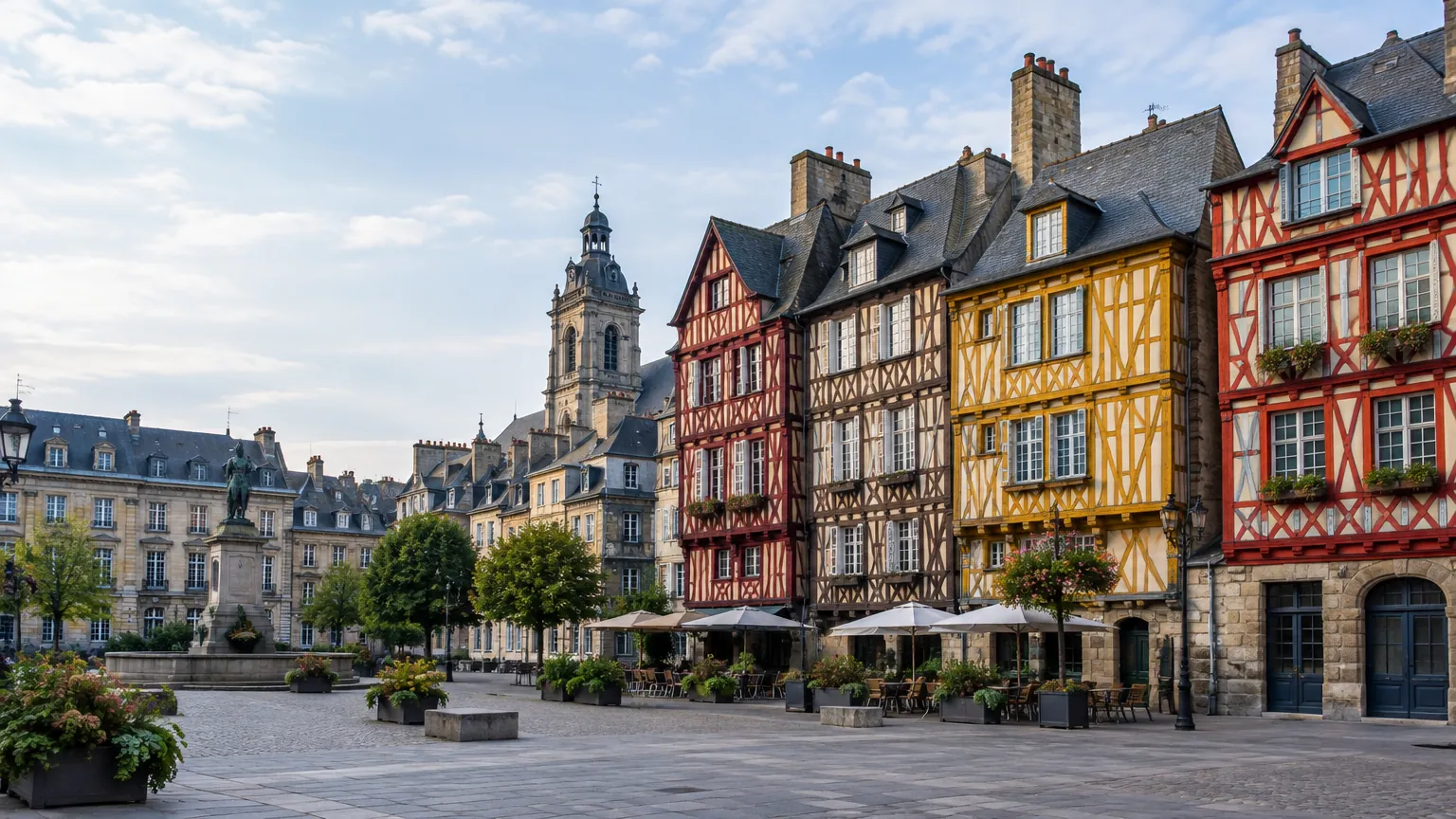 Vue de Rennes